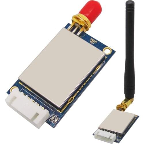 G-NiceRF 6PCS SV611+Rubber antenna 868mhz Uart Transceiver rf Module Kit RTTL/RS232/RS485 1.4Km