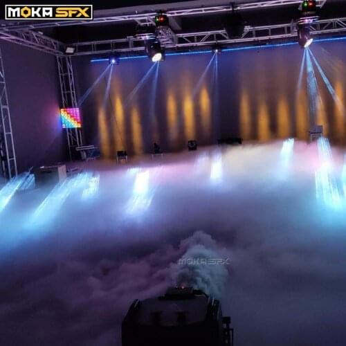 Dry Ice Fog Machine stage effects 3500w High Power Stage Dry Ice Machine Low Ground Smoke Special Effect With Diversion Tube