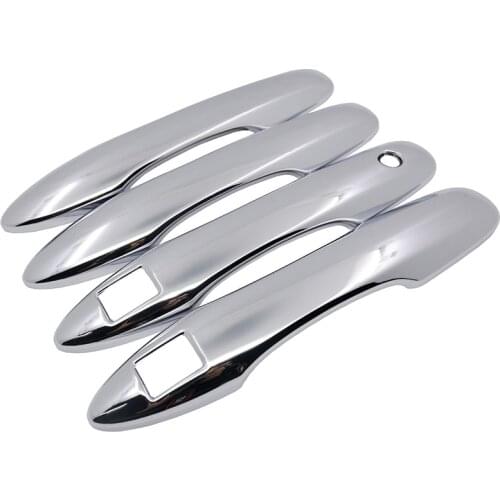 For Toyota Prius 2017 Accessories Chromium Styling Chrome Handle Covers for Toyota Prius 50 XW50 ZVW50 2016 2018 Car Stickers