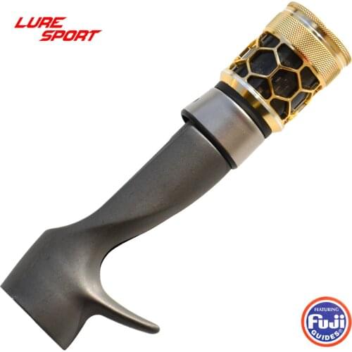 LURESPORT FUJI ECS16 Reel Seat Honeycomb Aluminum Cap Carbon Tube Nut Rod Building Component Repair rod DIY Accessory