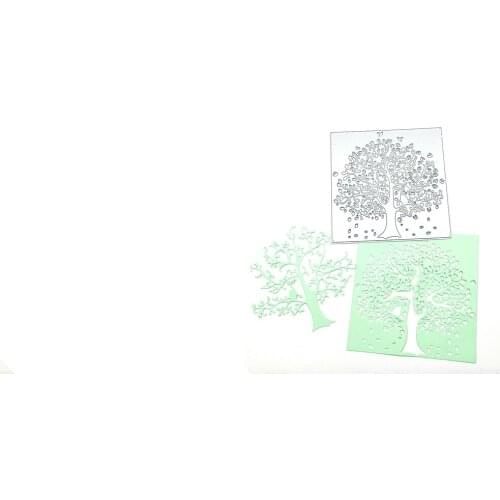 Julyarts Tree Frame Dies Metal Cutting Dies 2021 For DIY Decorative Scrapbooking Engraving DIY Paper Cards