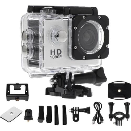 2021 New Waterproof Diving 1080P Helmet Cam Video Camcorder DVR DV Action Recorder Electronic Articles