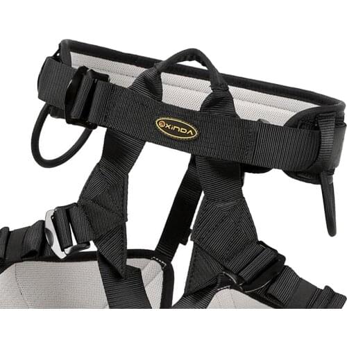 Thick Climbing Harness Waist Safety Wider Half Body Rock Climbing Rappelling