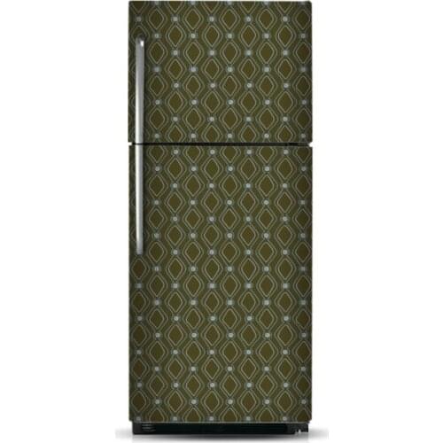 Wholesale 3D Diamond Dots SelfAdhesive Dishwasher Refrigerator Freeze Sticker Kids Art Fridge Door Cover Wallpaper