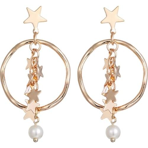 2x Ear Hook Earring Women Wedding Jewelry Mothers Day Valentines Day Gift
