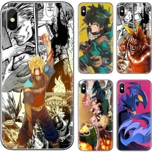 Hero-Academia-C-Deku-Might-Boku-No For Huawei P30 P40 P20 P7 P8 P9 P10 Lite Plus Pro 2015 2016 2017 Mini Silicone Phone Case