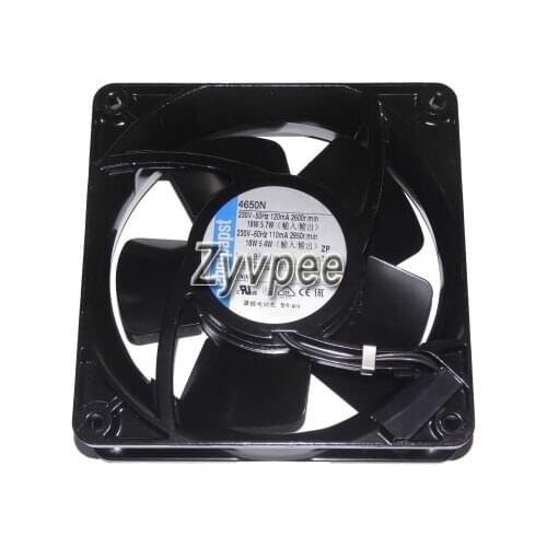 120x120x38MM 4650N 230V 120mA 19W IP20 12CM AC Fan