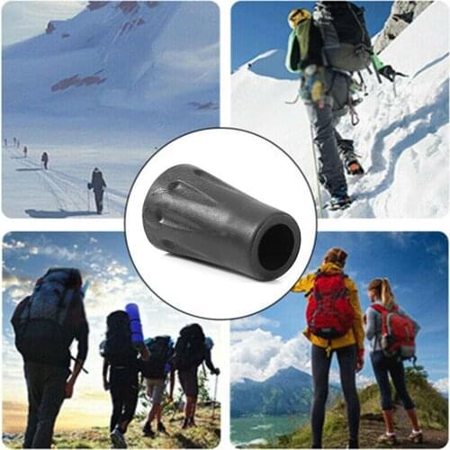 Spare Replacement Walking Stick Trekking Hiking Pole Ends Ferrule Rubber L9Z9
