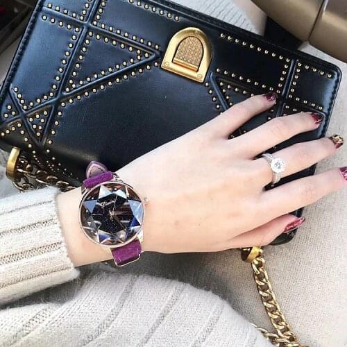 2020 Hot Sales Women Full Rhinestone Watches Lady Shining Dress Watch Square Rose Gold Leather Wristwatch Ladies diamond Watch