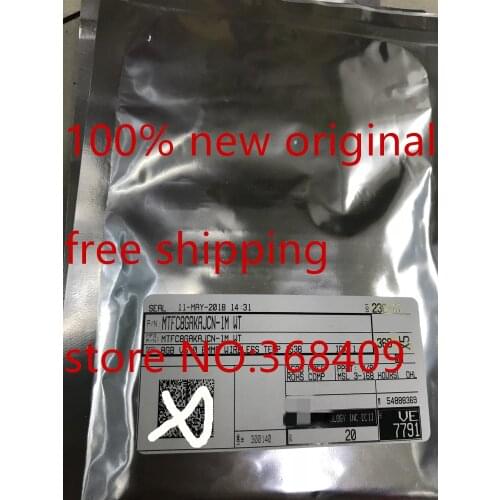 5PCS-1000PCS/LOT MTFC8GAKAJCN-1M WT BGA 100% NEW NOS original STOCK freeshipping