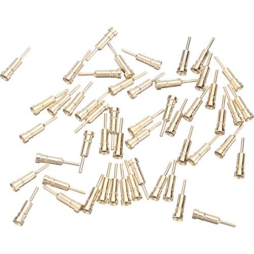 50pcs/set Durable Tube Pins Nixie/VFD Tube Socket Female Pin for IN-14 IN-16 QS18-12 QS16 YS13-3