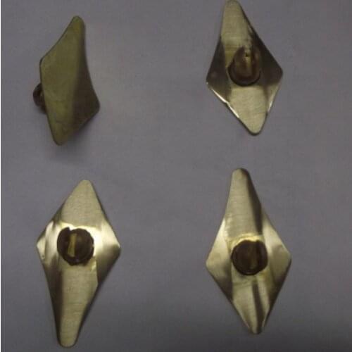 6 pcs Alto sax repair parts Brass unpainted