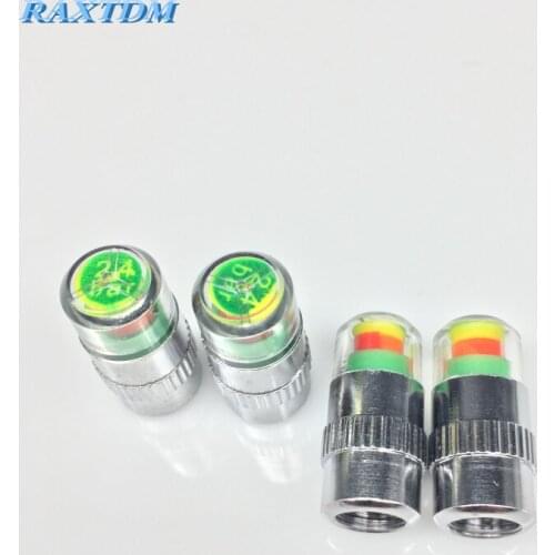 4pcs Car Tire Air Pressure Valve Stem Caps Sensor Indicator For Mitsubishi ASX Outlander Lancer Evolution Pajero Eclipse Grandis