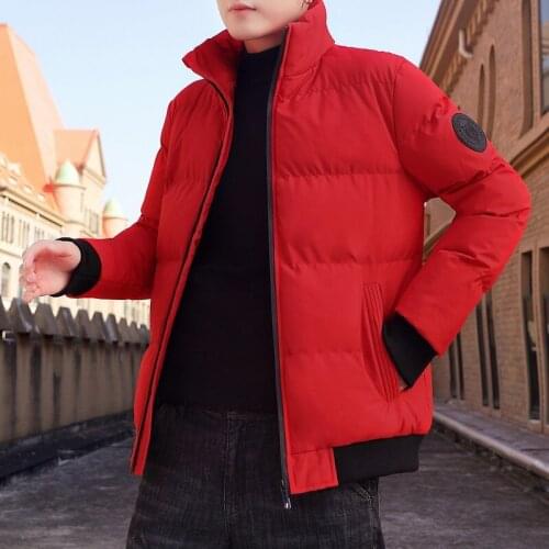 HCXY brand mens cotton-padded parkas new fashion winter jacket and coat men handsome warm mens coats