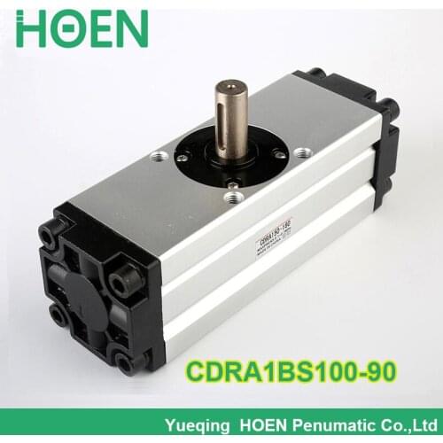 CDRA1BS100-90 SMC type Rotary Actuator Rack and Pinion Type CRA1 CDRA1BS series 90 180 rotary angle pneumatic cylinder