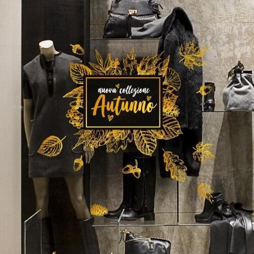 Kina UVNC0034 wall Stickers window sticker-size 60x35 cm-showcases stores for new collection, Stickers, stickers