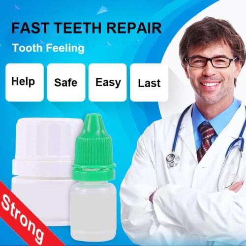 Teeth Repair Filling Glue Cavity Dental Dentist Tooth Retainer Kit Tool Decay Living Adhesive DIY Cure Filler Material Temporary