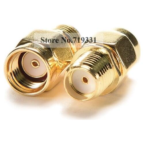 10ps SMA Female Jack to RP-SMA Male Jack Center RF Coaxial Adapter Connector