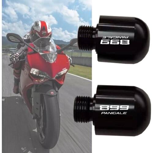 Motorcycle CNC Handle Bar Handlebar Grips Cap End handle Plugs cap For Ducati 899 Panigale 899Panigale