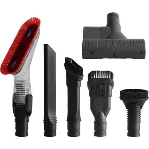 6-in-1 Nozzle Combination Tool Bristle Cleaning Brushes Kit for Proscenic I9 Vacuum Cleaner Replacement Accessory
