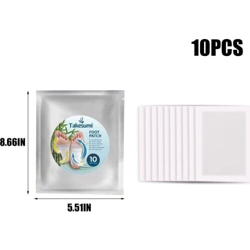 New Style Detox Foot Patches Wormwood Bamboo Charcoal Pads Foot Care Tool Detoxify Toxins Weight Loss Improve Sleep Foot Sticker