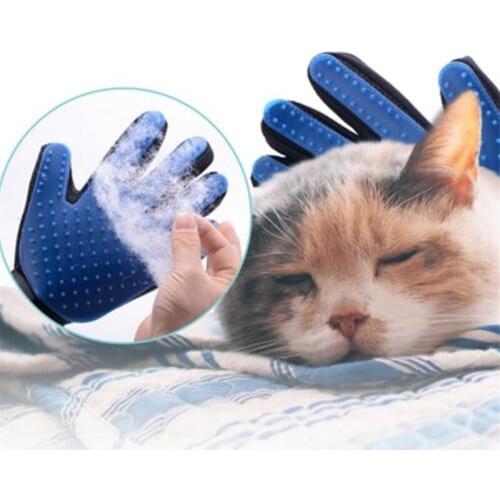 Cat Glove Cat Grooming Glove Pet Brush Glove for Cat Dog Hair Remove Brush Dog Deshedding Cleaning Combs Massage Gloves