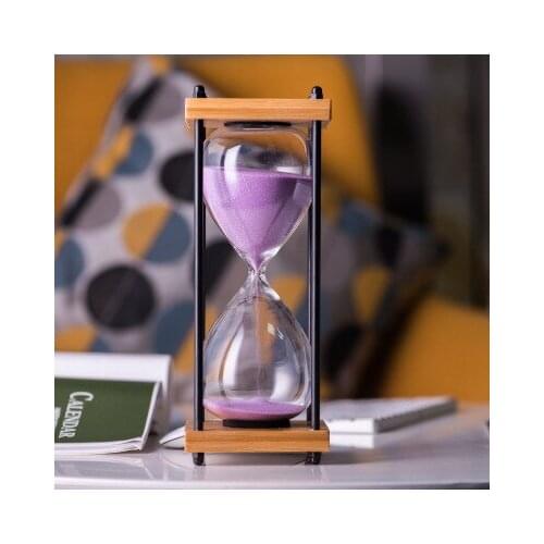 Retro Hourglass Creative Desktop Decoration Birthday Gift Hourglass Time Hourglass 30 Minutes For Children Gift Room Decor