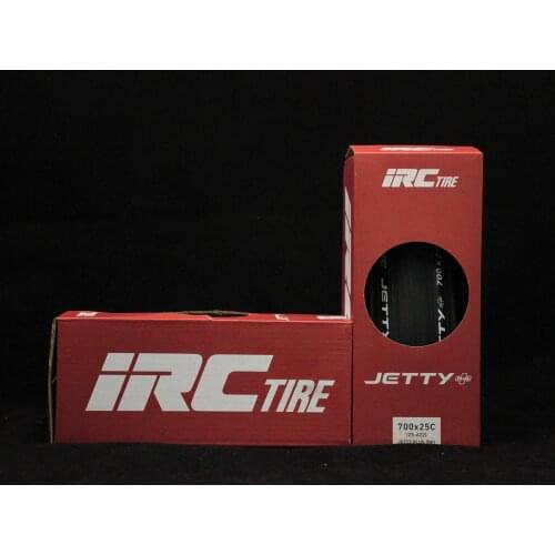 IRC JETTY PLUS FOLDING TIRE 700X25C(BLACK SIDE)