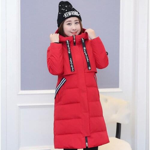 Plus Size 10XL Winter Jacket Women 90% White Duck Down Jackets Thicken Coat Female Red Hooded Parkas Abrigo Mujer WXF509