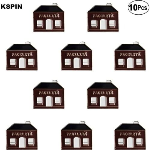 House Badge Lapel Pin Flag badge Brooch Pins Badges 10Pcs a Lot