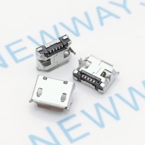 10Pcs Micro Usb 5Pin Dip2 High 7.2Mm Jack Connector For Mobile Phone Pda Tablet Charging