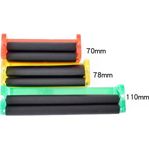 Acrylic Shape Cigarette Accessories Smoking Tool Manual Wholesale 70/78/110MM Weed Easy Cigarette Rolling Machine Portable 12Pcs