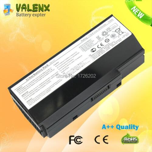 14.6V 5200mAh new Battery for ASUS A42-G73 G73-52 70-NY81B1000Z G53 G53J G53S G73 G73J G73G G73JH