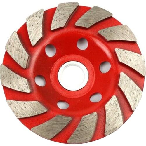4in Diamond Segment Grinding Wheel Angle Grinder Disc for Granite Stone Marble Masonry Concrete Cut