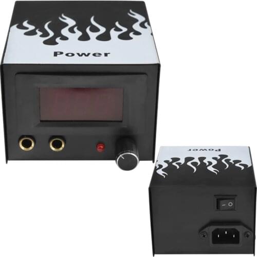 Makeup Tattoo Power Supply LCD Digital Eyebrow Lip Permanent Makeup Microblading for Tattoo Machine Gun Foot Pedal Tattoo Supply