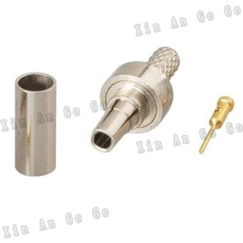 CRC9 male crimp RF Coxial connector CRC9 male straight Crimp HUAWEI antenna for RG316 RG174 coaxial cable fast ship