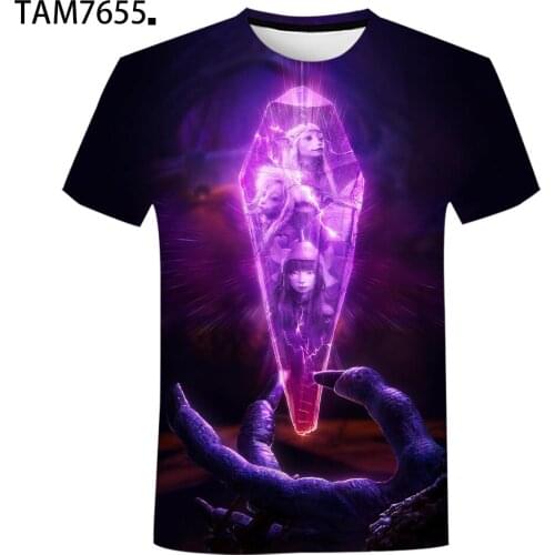 New Fashion Childrens Cartoon Comic Dark Crystal Unisex T-Shirt Mens Short Sleeve 3D Printing T-Shirt Streetwear Top