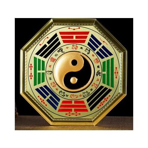 Geomantic water Kaiguang alloy eight diagrams eight diagrams of qiankun in anjiayu luojing town house evil spirits block spirits