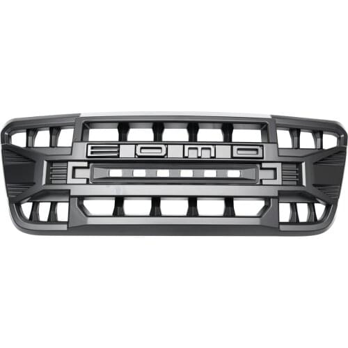 Matte Black Front Compatible Grille w/Off-Road Lights For Ford F150 2004 2005 2006 2007 2008 ABS