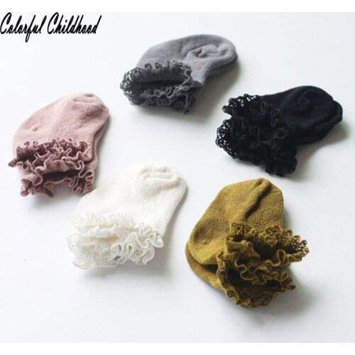 0 to 6 years Spring summer High quality Children Socks Boy Girl Cotton lace cuff socks Baby fashion Breathable Mesh socks