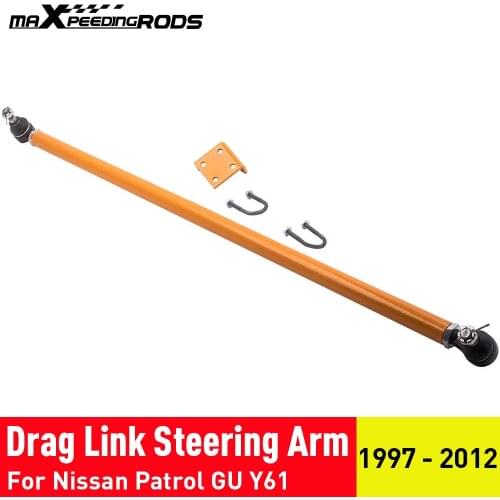 Front Adjustable Drag Link Steering Arm Set For Ford Mavericks 1997 - 2012 Track Rod Panhard Bar