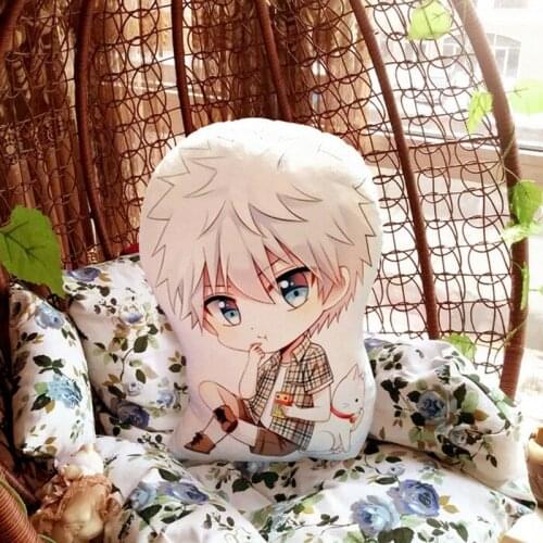 HUNTER X HUNTER Gon Kurapika Irumi Kurapika Plush Doll Pillow Stuffed Bolster Cute Collection Limit Cos Gift