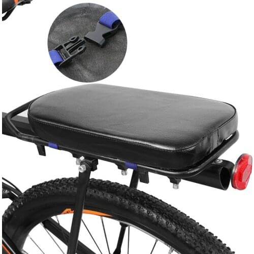 Bicycle rear seat cushion can be manned electric car battery car rear seat cushion mountain bike seat thickened soft seat
