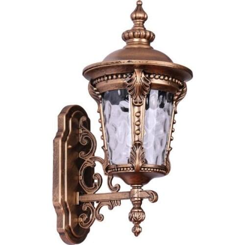 Modern 1 piece glass Landscape Lamp Waterproof Outdoor wall Lamp Villa Corridor Balcony Wall sconce Courtyard Garden door light
