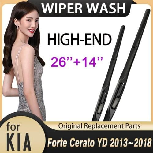 For KIA Forte Cerato YD 2013~2018 K3 Front Windscreen Windshield Wipers Blades Car Accessories Car Wiper Blades 2014 2015 2016