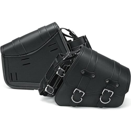 DERI Motorcycle Saddle Bags Side Storage Black alforjas para moto motorcycle bag Storage Tool Pouch Motorfiets Accessoires