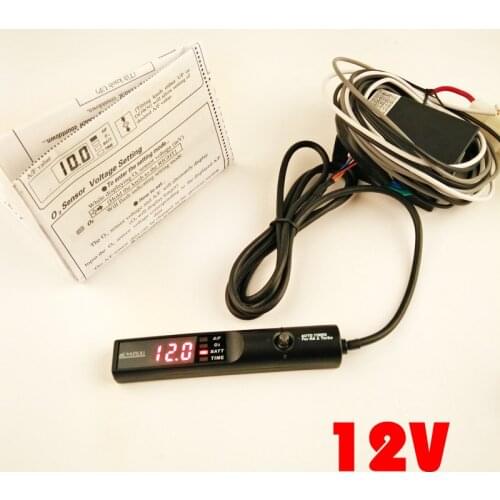 Universal Auto 12V Car Electronic Digital Turbo Timer Red LED Digital Display For Turbo & NA Black Pen Control