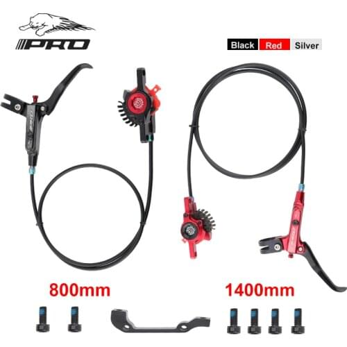Bicycle brake MTB brake hydraulic disc brake For XTR 800 / 1400mm ultra-light aluminum alloy bicycle hydraulic disc brake set