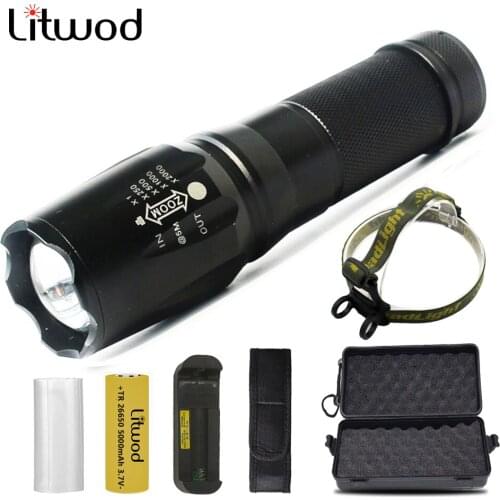 XHP50.2 4-core High Quality LED Flashlight 5 Modes Waterproof Zoomable Torch 26650/18650/AAA Battery XM-L T6 Lantern for Camping