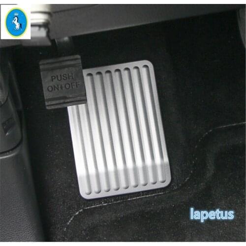 Yimaautotrims Colorful For Ford F150 2015 2016 2017 2018 Metal Auto Accessory Left Foot Rest Pedal Frame Cover Trim 1 Pcs